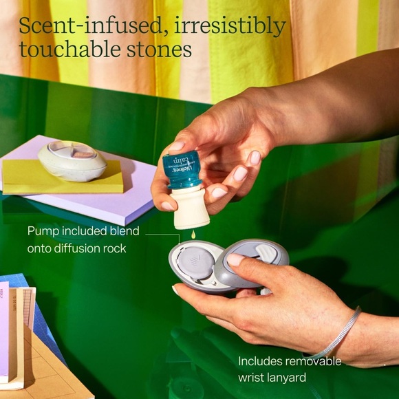 NWOT Lifelines Scent-Infused Grounding Stone - fidget toy - Picture 3 of 4